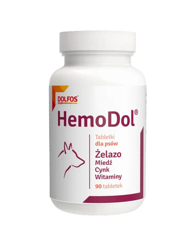 DOLFOS Dolvit Hemodol 90 tabl. vitamíny a minerály pro psy