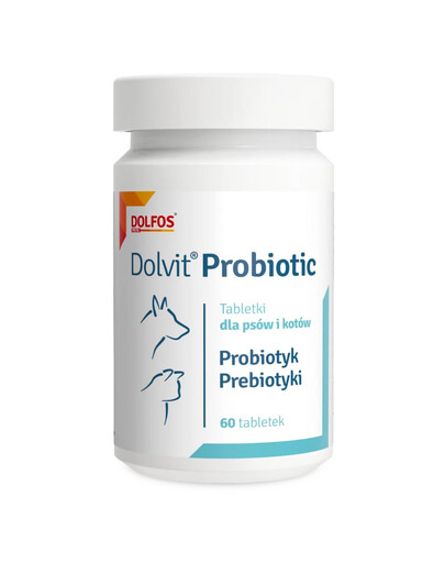 DOLFOS Dolvit Probiotic Mini 60 tabl. probiotik pro psy a kočky