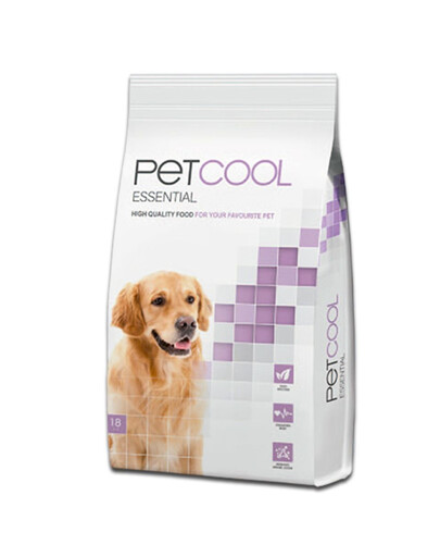 PETCOOL Essential 18kg kompletní krmivo pro klidné dospělé psy