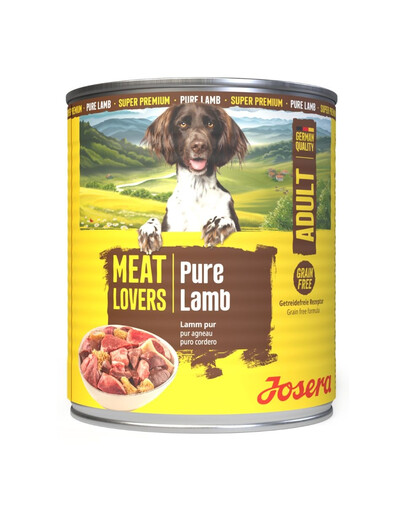 JOSERA Meat Lovers Pure Lamb 800 g jehněčí konzerva pro psy
