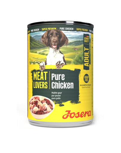 JOSERA Meat Lovers Pure Chicken 400 g kuřecí konzerva pro psy