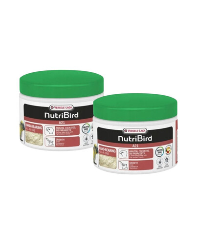 VERSELE LAGA NutriBird A21 2x250g krmivo pro ruční odchov ptáčat