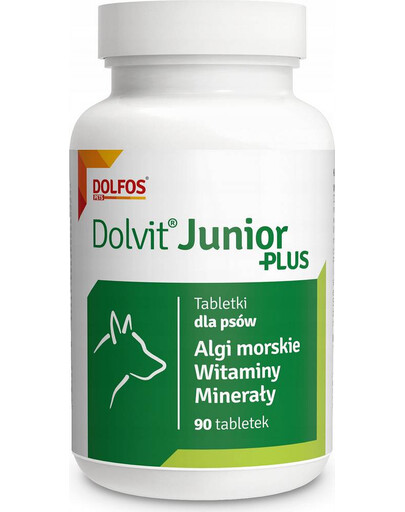 DOLFOS Dolvit Junior Plus 90 tablet vitamíny pro štěňata a mladé psy