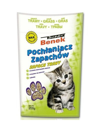 Odkażacz/Pochłaniacz zapachów o zapachu trawy 200 g