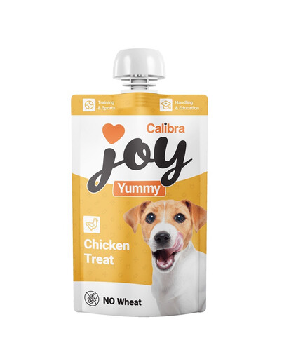 CALIBRA Joy Dog Yummy Chicken Treat 100 g kuřecí, masová pasta pro psy