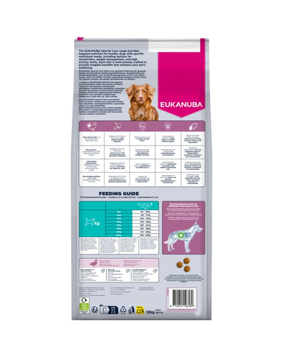 EUKANUBA Special Care Adult Mono-Protein Duck 12 kg granule pro dospělé psy s čerstvě mraženou kachnou