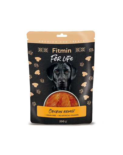 FITMIN For Life Chicken breast 200 g kuřecí prsa pamlsek pro psa