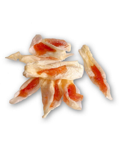 FITMIN For Life Rabbit ears with chicken 200 g uši králíka s kuřecím masem pamlsek pro psa