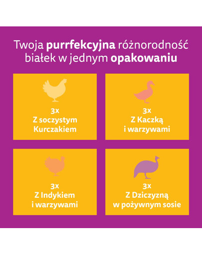 WHISKAS Aromatic Adult Idealny Drób w sosie, 12 x 85 g mokra karma dla dorosłych kota