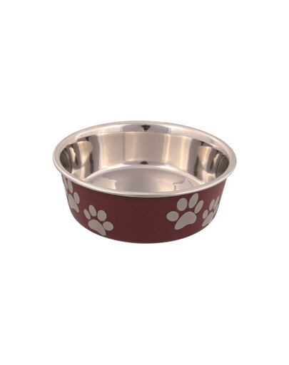 Miska metalowa z plastikową powłoką 0.25 l/ 12 cm