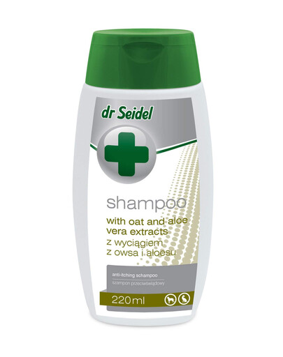 DR SEIDEL Šampon proti svědění s extraktem z ovsa a aloe vera 220 ml