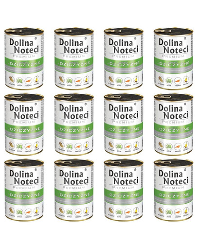 DOLINA NOTECI Premium zvěřina 12x400g