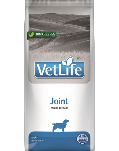 FARMINA Vet Life Dog Joint 12 kg krmivo pro psy pro zdravé klouby + 3 x FARMINA Vet Life Dental Treat Joint Medium/Maxi 100 g (7 ks) ZDARMA!