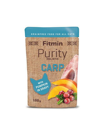 FITMIN Purity Cat Carp 100 g krmivo s kaprem pro kočky