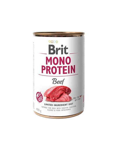 BRIT Mono Protein Beef 400 g monoproteinové hovězí krmivo
