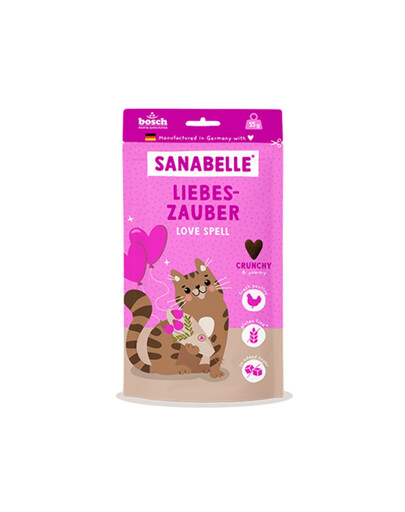 Sanabelle Love Spell 55g křupavý drůbeží pamlsek pro kočky