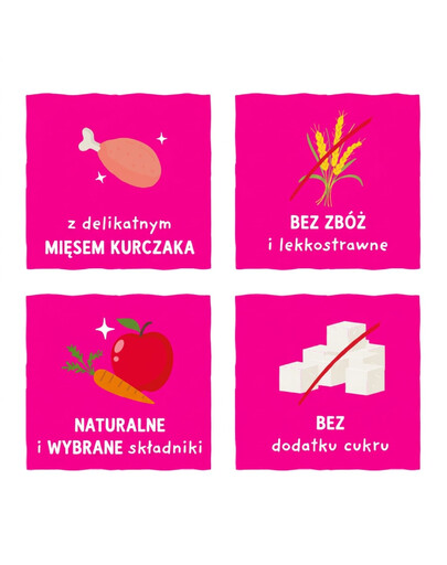 SANABELLE Masové Kousky Kuřecí 55g čerstvý filet z kuřete, bezobilný pamlsek pro kočky