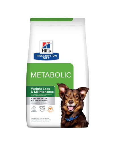 HILL'S Prescription Diet Metabolic Regulace hmotnosti granule pro psy 4 kg
