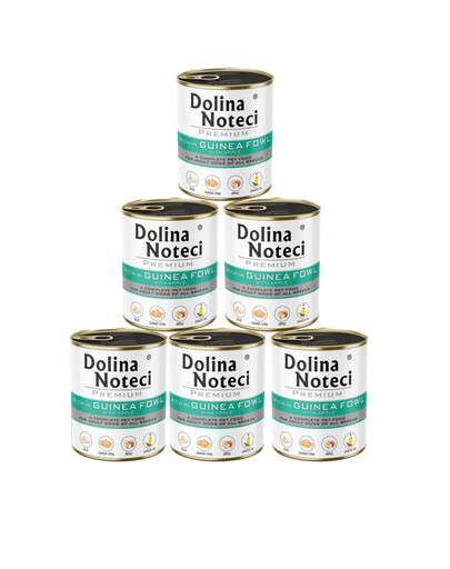 DOLINA NOTECI Premium konzervy pro dospělé psy všech plemen perlička s jablkem 6x800 g
