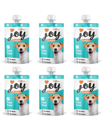 CALIBRA Joy Dog Yummy Tuna Treat 6x100 g tuňák, masová paštika pro psy