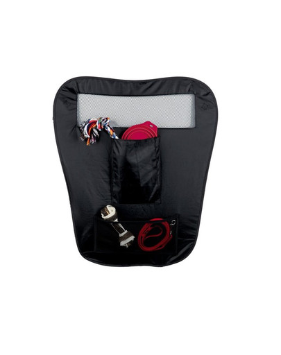 TRIXIE Ochrana předních sedadel s kapsami do auta nylonová 60 x 44 x 69 cm černá