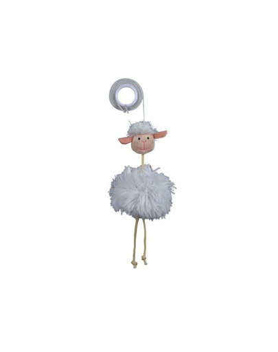 TRIXIE Ovečka na gumičce 20 cm