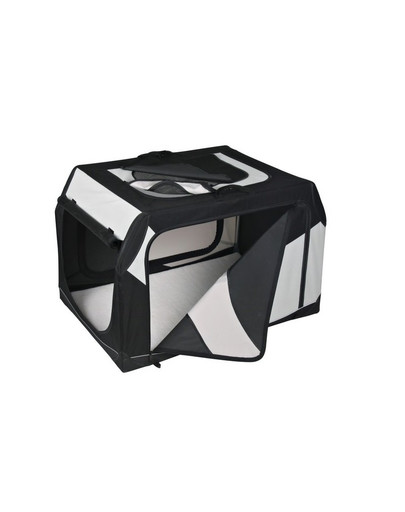 TRIXIE Transportní box vario 61 × 43 × 46 cm  černo - šedý