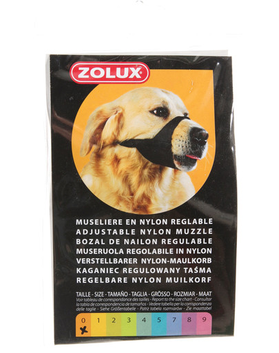 ZOLUX Náhubek s nastavitelnou velikostí rozměr 3