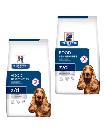 HILL'S Prescription Diet Canine z/d Ultra Allergen Free 20 kg (2 x 10 kg)