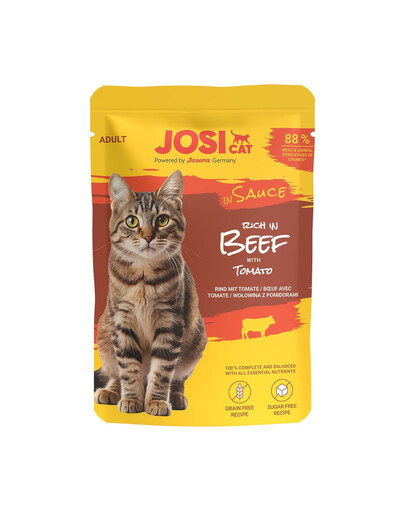 JOSERA JosiCat Bohaté na hovězí v omáčce 85 g krmivo pro kočky