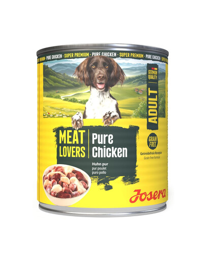 JOSERA Meat Lovers Pure Chicken 800 g kuře, krmivo pro psy