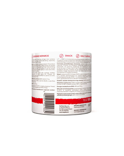 RAW PALEO Vital Pro Arthro Beef Mini 100g monoproteinowy funkcjonalny przysmak na stawy dla psów