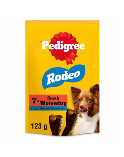 PEDIGREE Rodeo Beef 70 g tyčinky s chutí hovězího masa pro psy