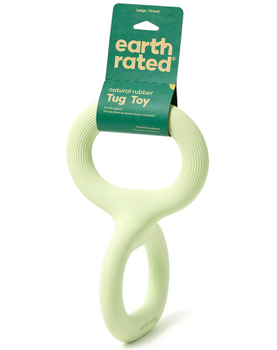 EARTH RATED Tug toy Szarpak Duo dla psów rozmiar L