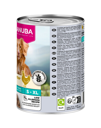 EUKANUBA Special Care Adult MonoProtein Chicken 400 g kurczak, monobialkowa karma mokra dla psów