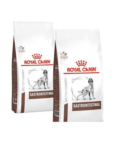 ROYAL CANIN Dog Gastro Intestinal 2x7,5 kg suché krmivo pro psy s poruchami zažívacího traktu