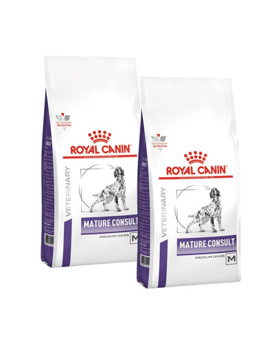 ROYAL CANIN Vcn Mature Consult Medium Dogs 2x10 kg suché krmivo pro starší psy středních plemen