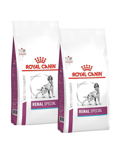 ROYAL CANIN Renal Special Canine 2x10 kg suché krmivo pro psy s chronickým selháním ledvin