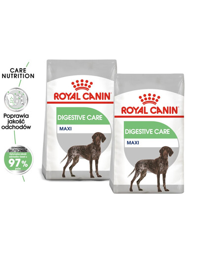 ROYAL CANIN CCN Maxi Digestive Care 2x12 kg suché krmivo pro dospělé psy velkých plemen s citlivým zažívacím traktem