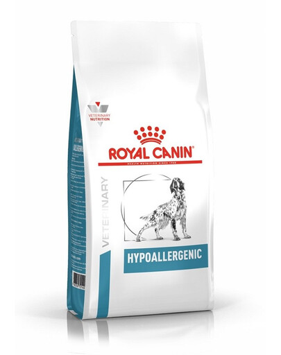 ROYAL CANIN Veterinary Dog Hypoallergenic – suché krmivo pro dospělé psy s nežádoucími reakcemi na krmivo, 7 kg