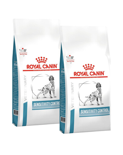 ROYAL CANIN Sensitivity Control 2x7 kg dietní krmivo pro psy, které snižuje riziko vzniku nežádoucích reakcí na krmivo