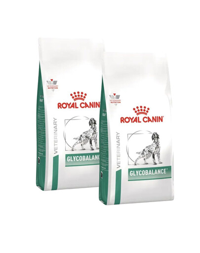 ROYAL CANIN VHN Dog Glycobalance 2x12 kg dietní krmivo pro psy s cukrovkou