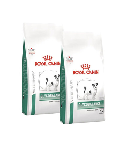 ROYAL CANIN VHN Dog Glycobalance Small 2x8 kg dietní krmivo pro psy malých plemen s cukrovkou