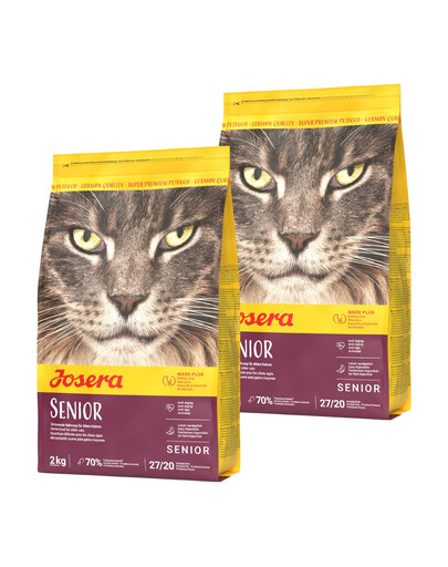 JOSERA Senior 2x2 kg suché krmivo pro starší kočky