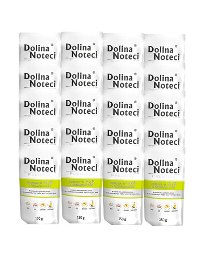 DOLINA NOTECI Prémiové husí s bramborami 20x150 g