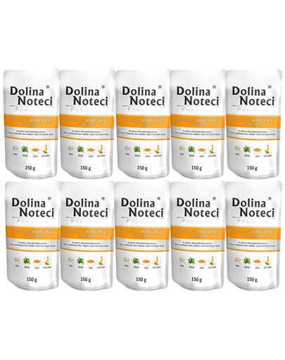 DOLINA NOTECI Premium bohaté na kachnu s dýní 10x150 g