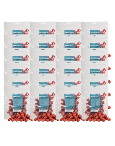 CHRUP&GO Mini vázaná kost s kachnou a jehněčím masem 24 × 500 g – pamlsek pro psy