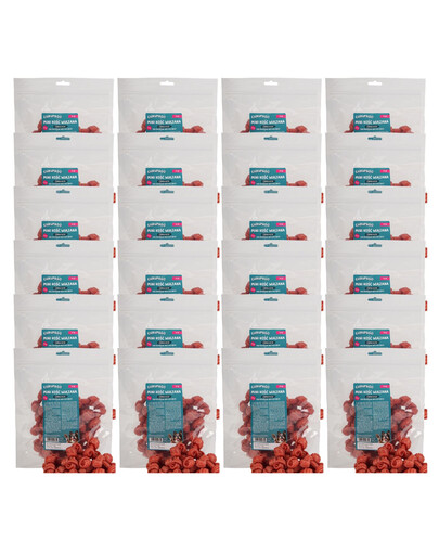 CHRUP&GO Mini vázaná kost s kachní prsou 24 × 500 g – pamlsek pro psy