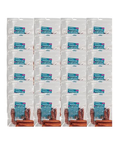 CHRUP&GO Lahodné trio s kachnou, králíkem a jehněčím masem 24x500 g – pamlsek pro psy