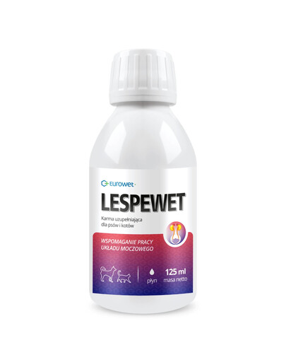 EUROWET Lespewet 125 ml přípravek podporující funkci močového ústrojí